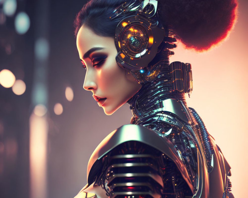 AI Robot, AI Chat, photo realistic, robot, computer, AI, AI humanoid robot, Human vs robot, futuristic , cyberpunk robot, anime robot No. #1175