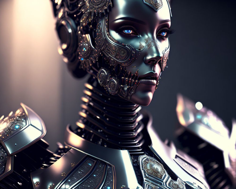 AI Robot, AI Chat, photo realistic, robot, computer, AI, AI humanoid robot, Human vs robot, futuristic , cyberpunk robot, anime robot No. #1316