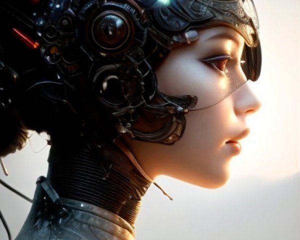 AI Robot, AI Chat, photo realistic, robot, computer, AI, AI humanoid robot, Human vs robot, futuristic , cyberpunk robot, anime robot No. #1405