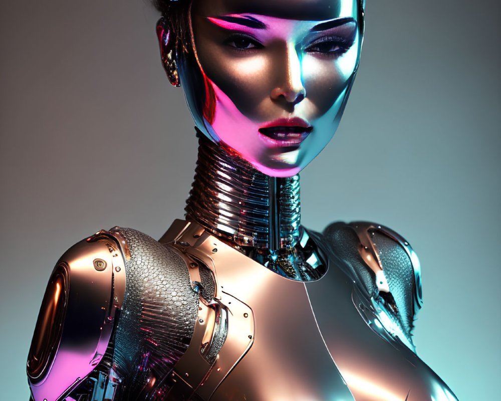 AI Robot, AI Chat, photo realistic, robot, computer, AI, AI humanoid robot, Human vs robot, futuristic , cyberpunk robot, anime robot No. #1429