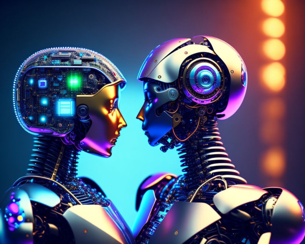 AI Robot, AI Chat, photo realistic, robot, computer, AI, AI humanoid robot, Human vs robot, futuristic , cyberpunk robot, anime robot No. #287