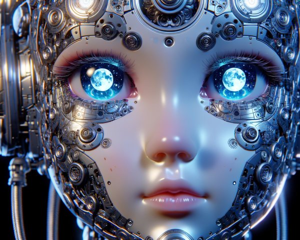 AI Robot, AI Chat, photo realistic, robot, computer, AI, AI humanoid robot, Human vs robot, futuristic , cyberpunk robot, anime robot No. #368