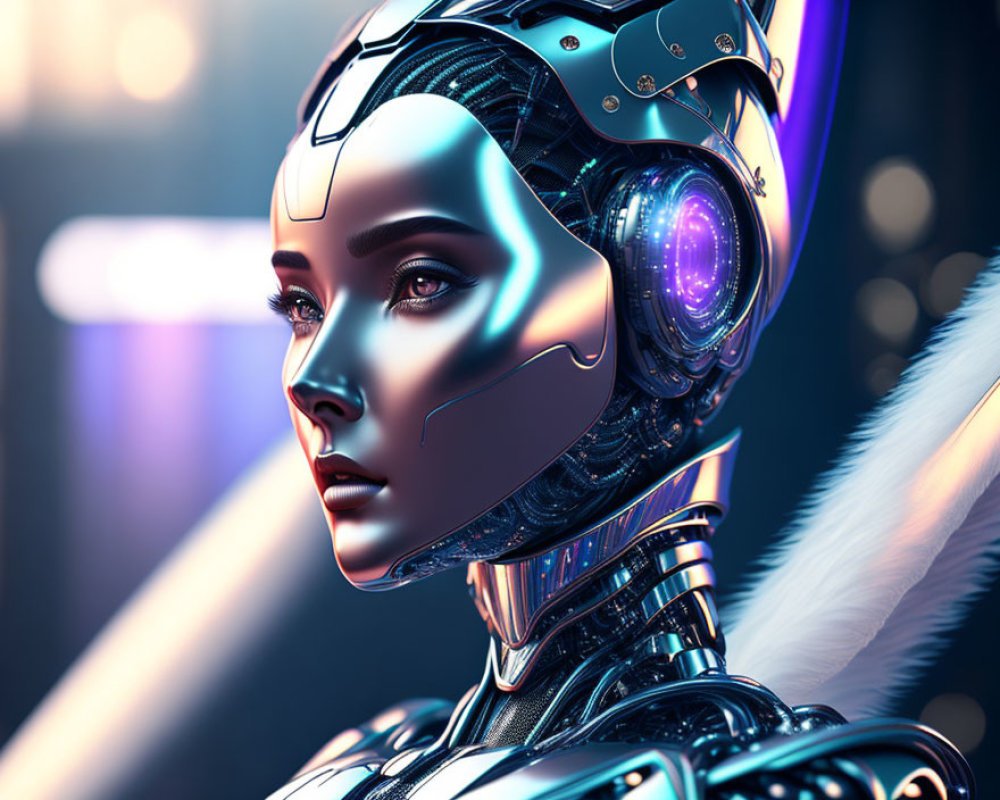 AI Robot, AI Chat, photo realistic, robot, computer, AI, AI humanoid robot, Human vs robot, futuristic , cyberpunk robot, anime robot No. #627