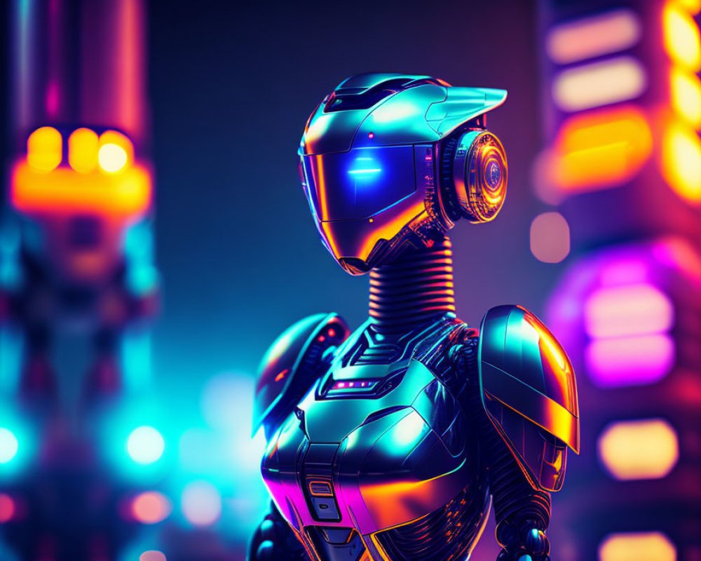 AI Robot, AI Chat, photo realistic, robot, computer, AI, AI humanoid robot, Human vs robot, futuristic , cyberpunk robot, anime robot No. #825