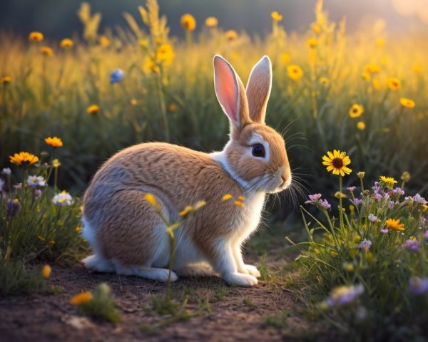 Rabbit, meadow