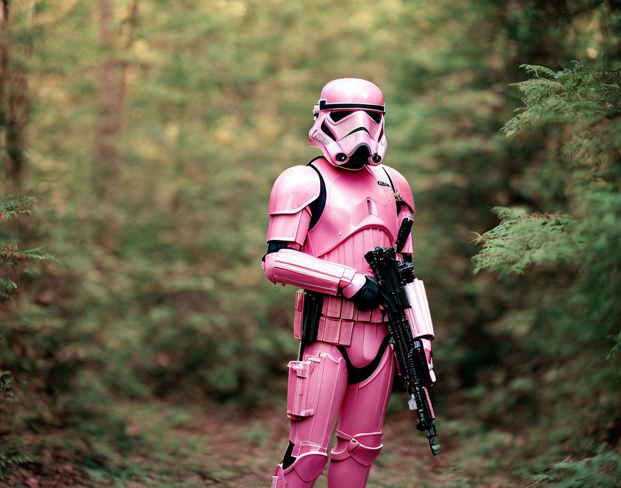 Pink stormtrooper