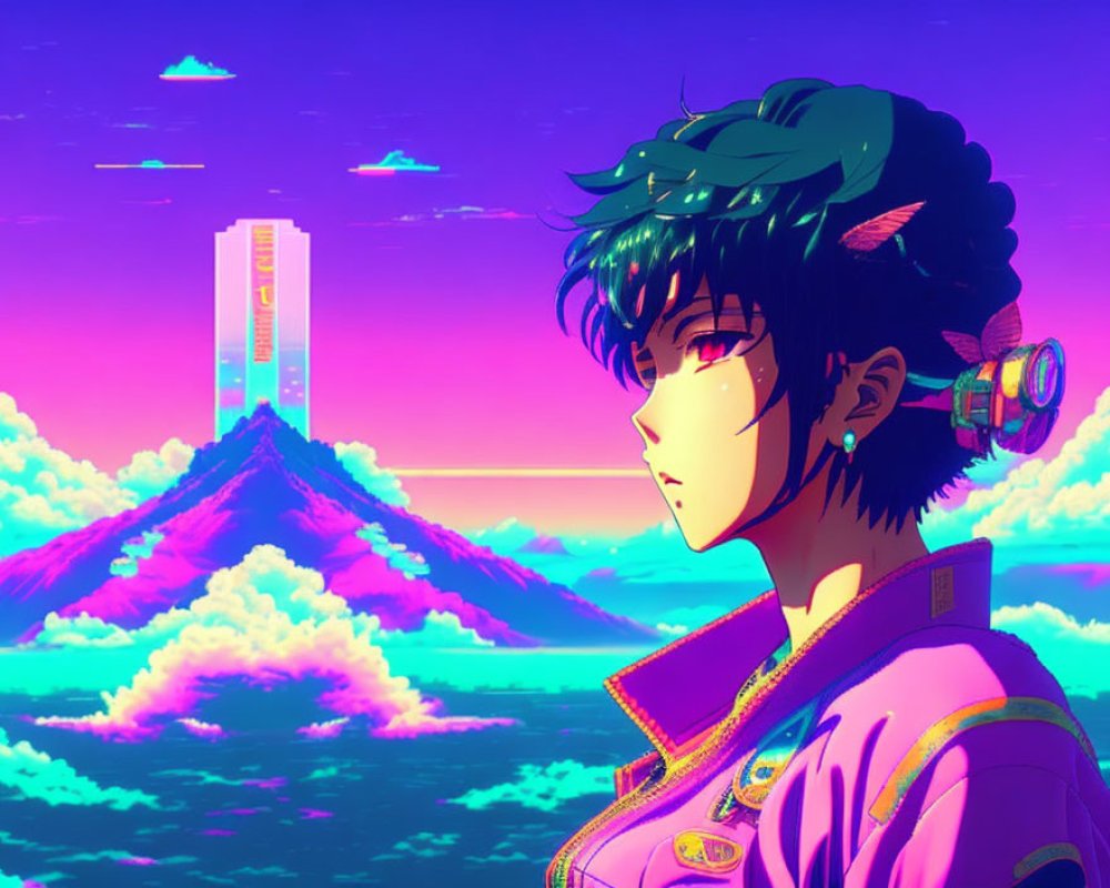 anime, vaporwave