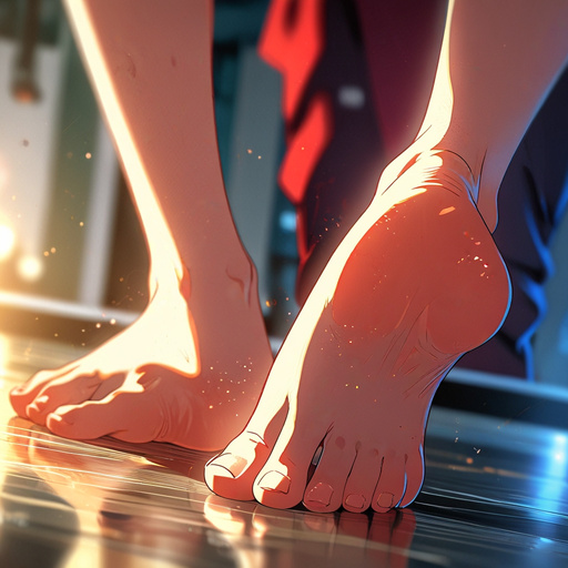 Anime Anime Showing Feet