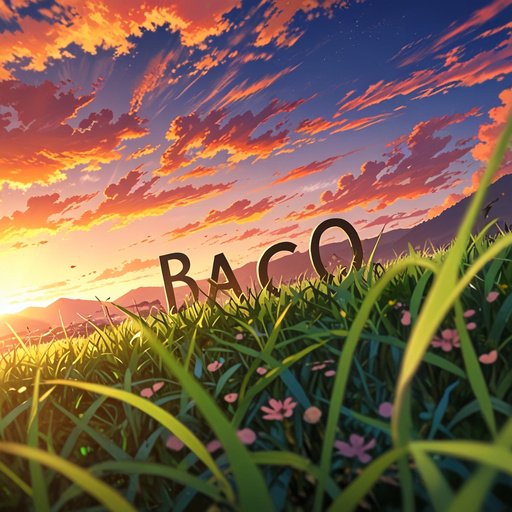 Anime Image Featuring The Word Baco As The Central E