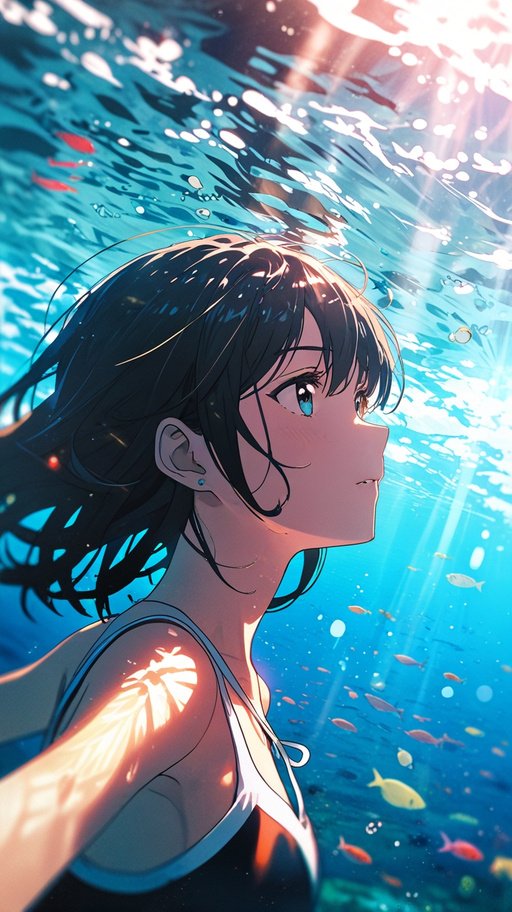 Anime In The Sea