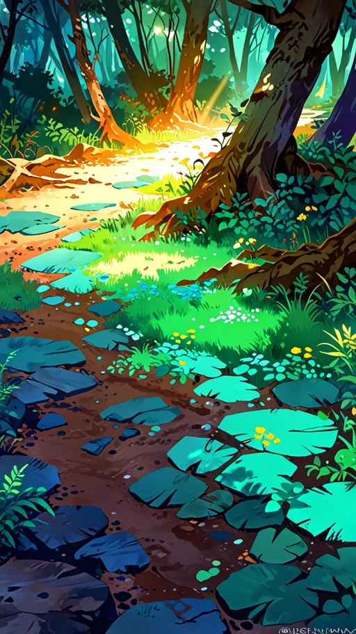 Anime Nature Ground