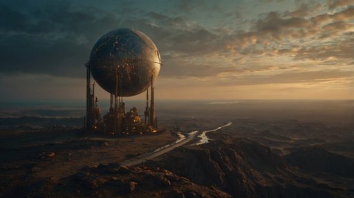 A Breathtaking Cinematic Keyframe Of Planet Ear