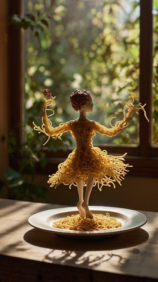 A Whimsical Miniature Figure Composed Of Delica