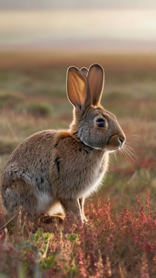 Digital Screen Image Featuring A Rabbit In A Na