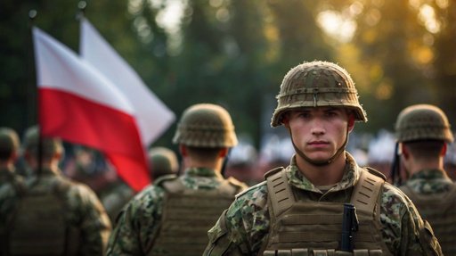 Poland Flag Soldiers