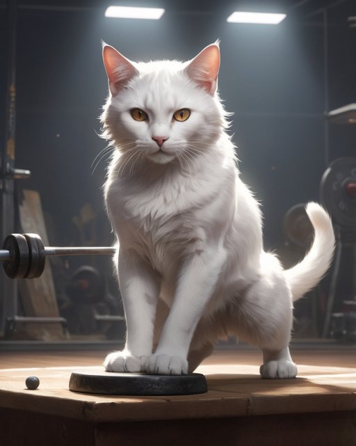 Concept Art A Muscular Sleekfurred Feline Athlete Every Muscle