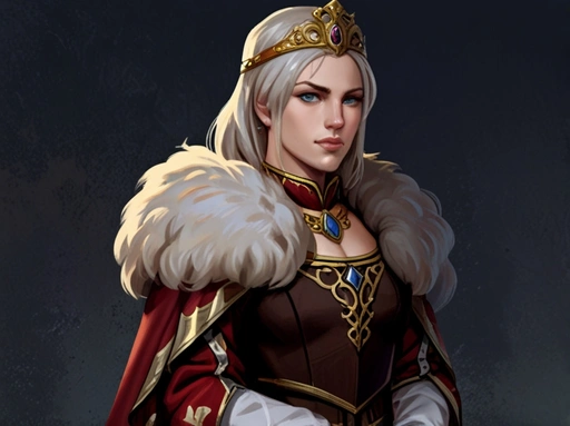 A Noblewoman Who Controls A Strategic Region Within Th