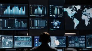 Cybersecurity Operations Center An Image Of A Modern C