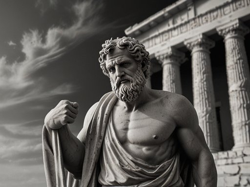 Highquality Image Of An Ancient Greek Chara