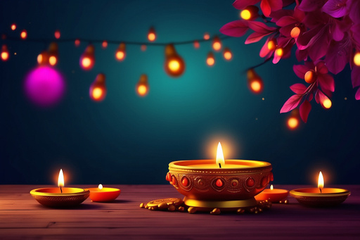 Happy Diwali Background Lighting Background Happy Diw