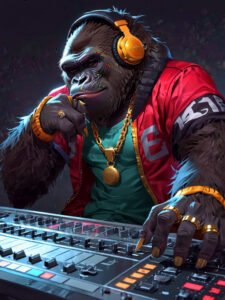 It Is Recorded By A Gorilla Rapper Who Loves Hiphop 0 D0075A1D-Ee50-4C63-995D-82D2770Cd2Ea