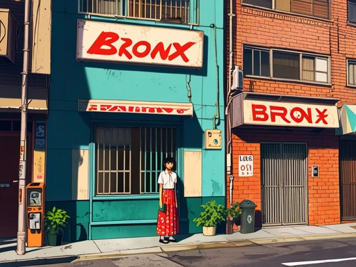 Japanese Retro Style The Bronx New York