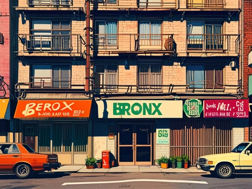 Japanese Retro Style The Bronx New York