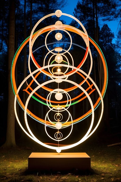 Kinetic Art Piece For Music Festival In The Woods At N 0 708E5Dd3-F818-4D90-8E25-D506E33Db405