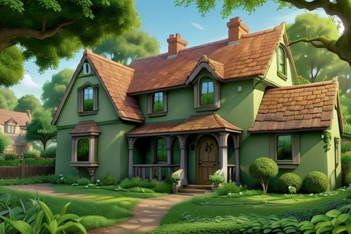 The Ivycovered House Is Quaint And Slightly Rundown Su