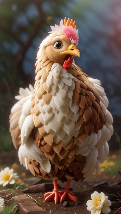 A Beautiful Hen