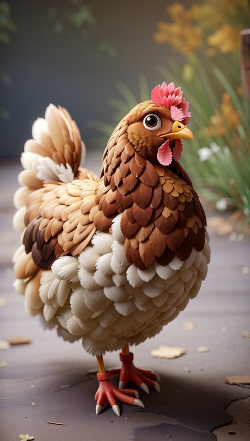 A Beautiful Hen