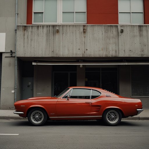 A Red Car