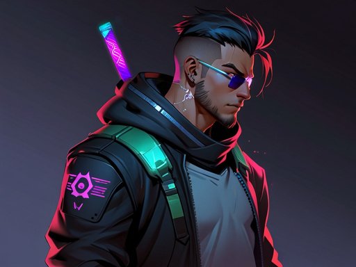 Cyberpunk Guy