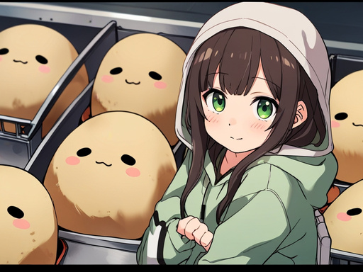 Impervious Potatoes Anime Cute