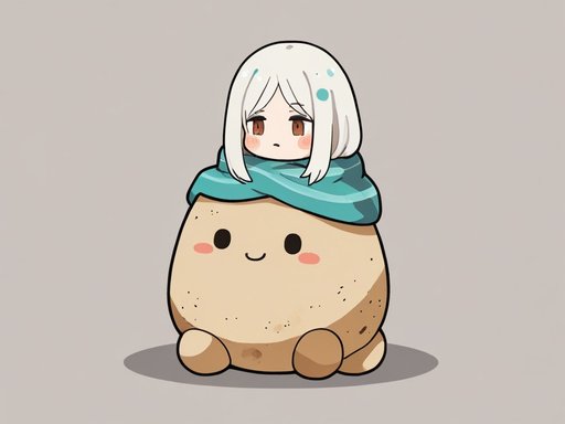 Impervious Potatoes Anime Cute