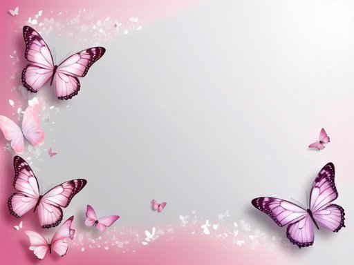 Soft Design Butterfly Beautiful Background Blank Space