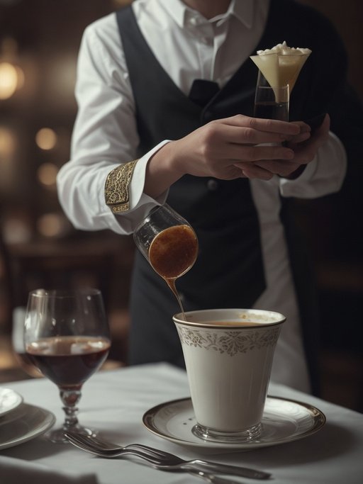 Waiter Hand Cinematic Pinterest Behance High Details