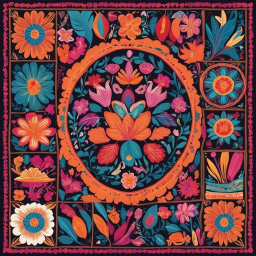 Graphic Design Oaxacan Textile Treasures