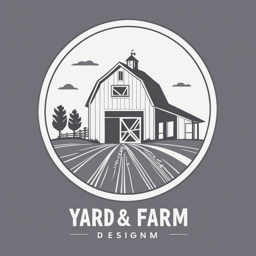 Graphic Yard Farm 2D Business Logo