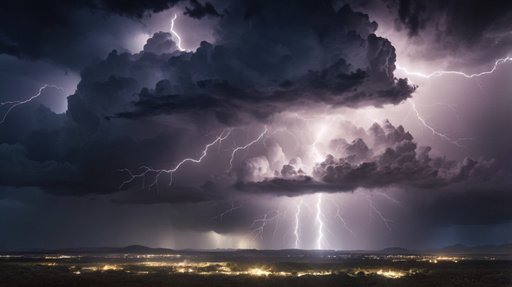 Illustrative Albedo The Intensity Of A Thunderstorm Wi