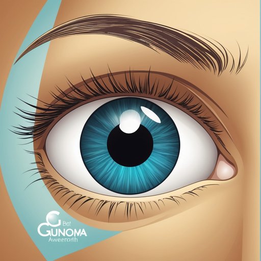 Illustrative Albedo Glaucoma Awareness Month Poster Card Desig