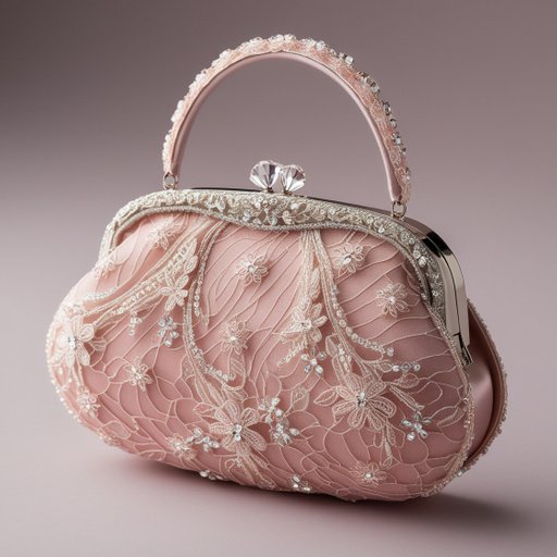 A Breathtakingly Detailed Bridal Purse Design