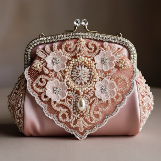 A Breathtakingly Exquisite Bridal Purse Desig