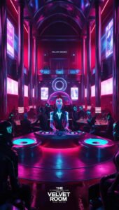 A Futuristic Cyberpunk Club Called The Velvet