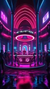 A Futuristic Cyberpunk Club Called The Velvet