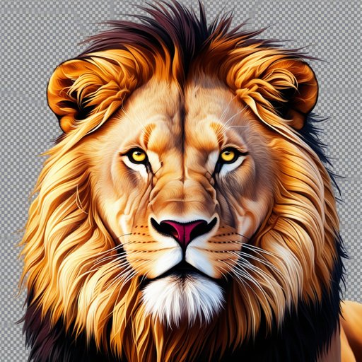 A Majestic Lions Portrait Embodying Assertive