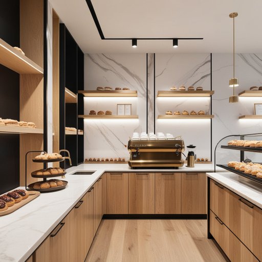 A Modern Grabandgo Bakery Design Featuring A