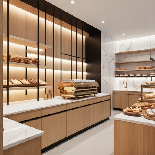 A Modern Grabandgo Bakery Design Featuring A