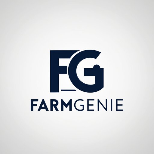 A Sleek Modern Illustration Of The Farmgenie