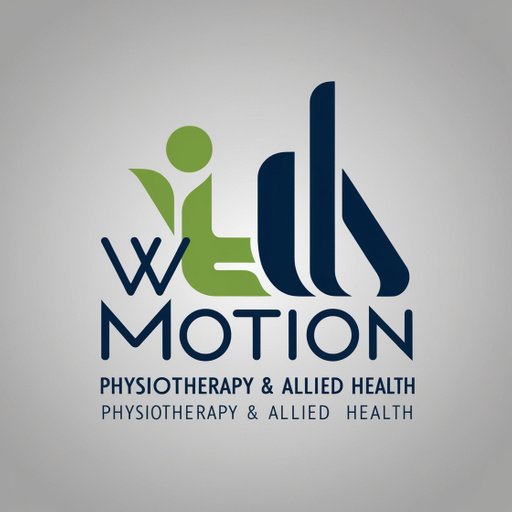 Design Well Motion Logo And Slogan Physiother